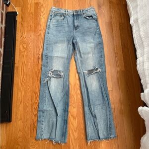 Distressed Zara Jeans